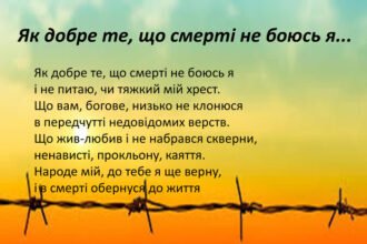 як добре те що смерті не боюсь я