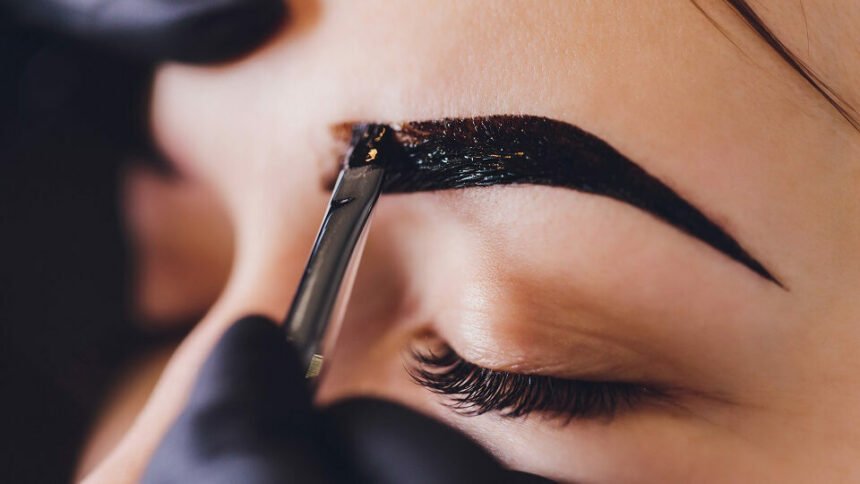 краска для бровей